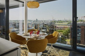 Penthouse Speicher 60 in Emden, zentrale Lage am Delft & Sauna